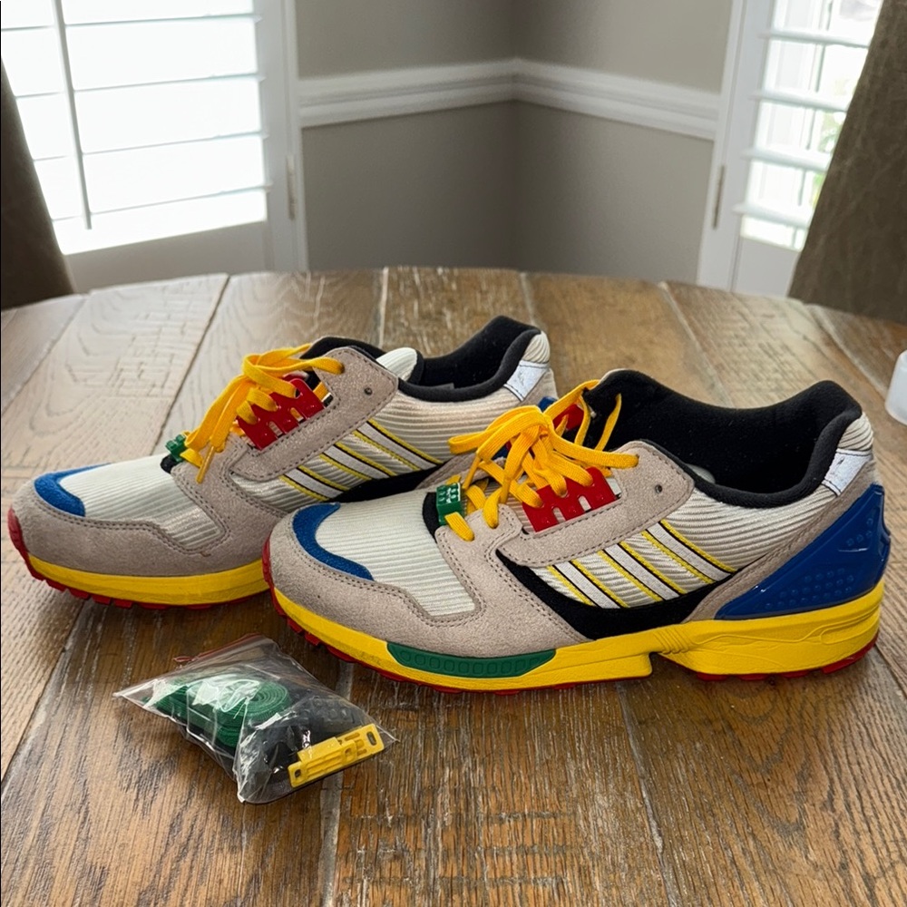 Adidas LEGO Sneakers Retro-Inspired Design